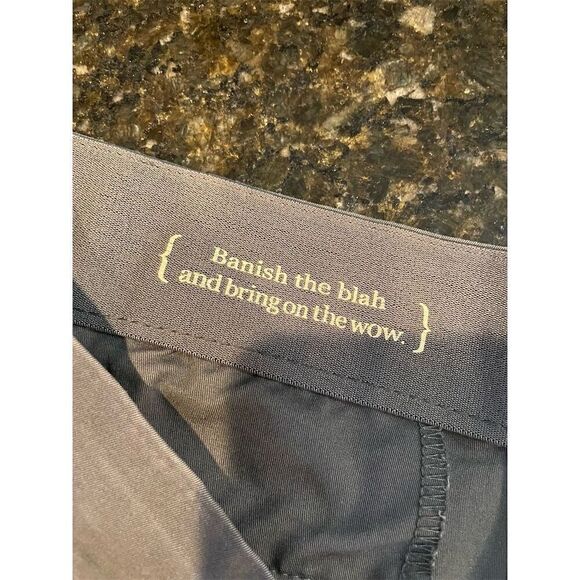 Dockers Ladies Gray Dress Pants Size 12 M Casual Solid Button Closure - Picture 6 of 7